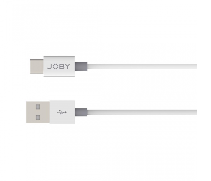 Joby JB01819-BWW 1.2m Charge and Sync Cable USB-A to USB-C - White - Zoom Image 2