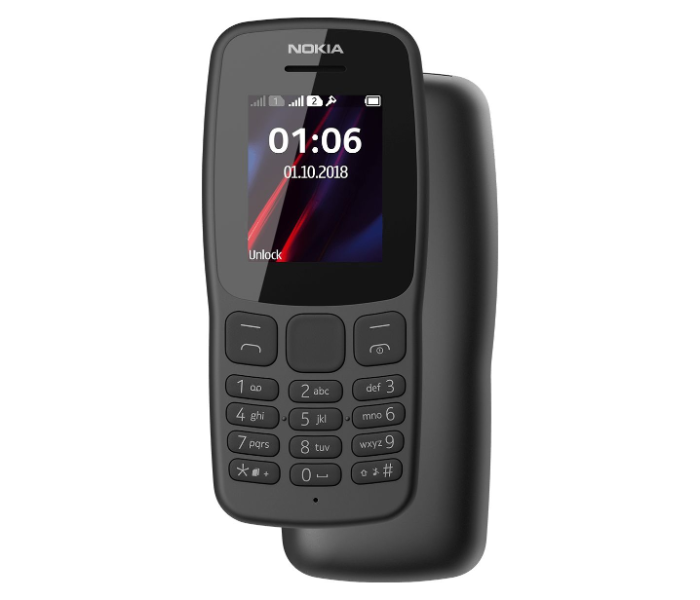 Nokia 106 Dual Sim Mobile Phone Bundle of 2 - Zoom Image