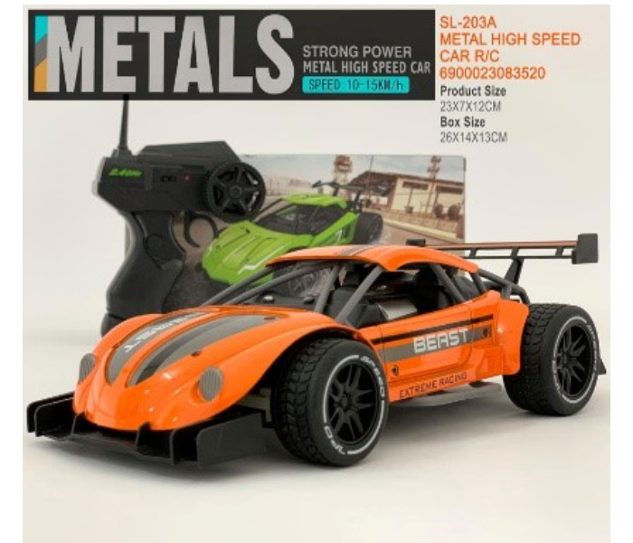 Reetoys SL-203A Remote Control Medium Metal High Speed Car For Kids - Zoom Image