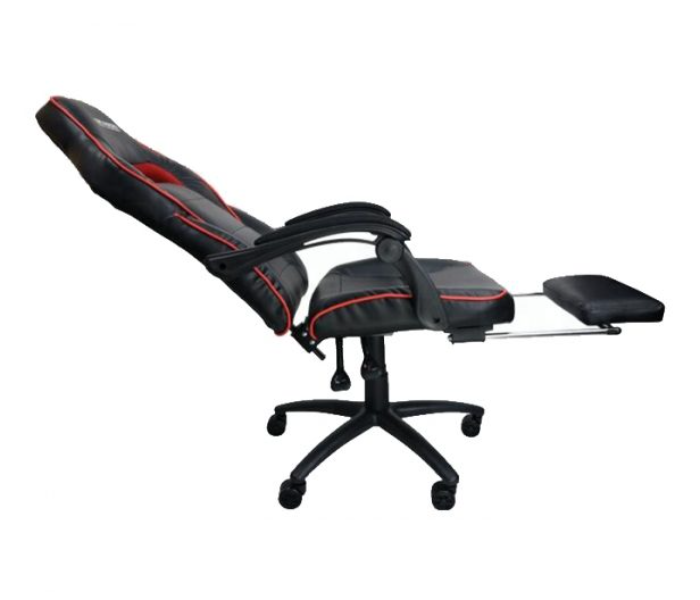 Dragon War GC-006 Pro-Gaming Chair with Foot Rest - Black - Zoom Image 3