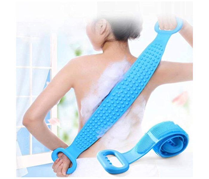 Magic Silicon Back Scrubber Bath Brush with Exfoliating Body Massage - Assorted Colors - Zoom Image 2