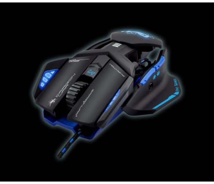 Dragon War G4 Gaming Mouse Phantom 9500 DPI - Black and Blue - Zoom Image 6