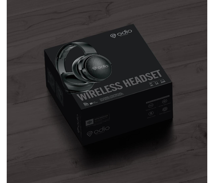 Odio OD505 Wireless Headset - Black - Zoom Image 2