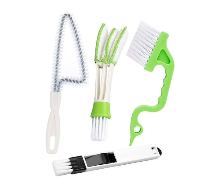 GTC 2 In 1 Window or Sliding Door Track Cleaning Brush - Green - Zoom Image 1