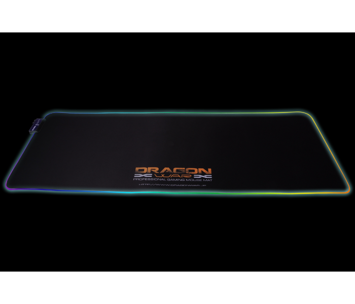 Dragon War GP-010 RGB illumination Mouse Mat - Black - Zoom Image 2