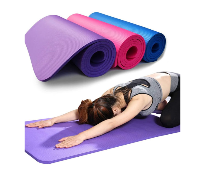 GTC High-Density 10mm Thickening Yoga Mat - Pink - Zoom Image 1