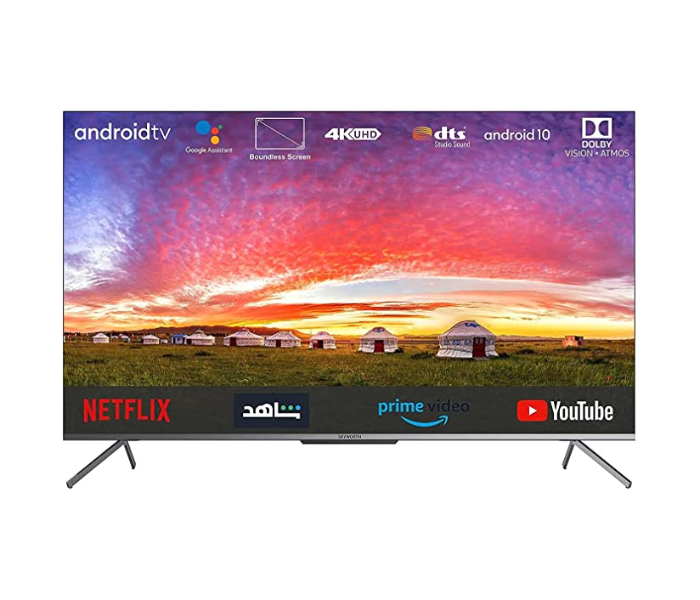 Skyworth 75SUC9350 75 Inch UHD 4k Android Smart TV - Black - Zoom Image 1