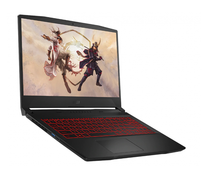 MSI 9S7-158112-461 KATANA GF66 11UG Gaming Laptop 15.6 Inch FHD Intel Core i7-11800H Processor 16GB RAM 512GB SSD 8GB NVIDIA GeForce RTX 3070 Graphics DOS - Black - Zoom Image 4