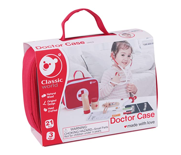 Classic World 54419 Doctor Case Role Play Toy for Kids - Zoom Image 3