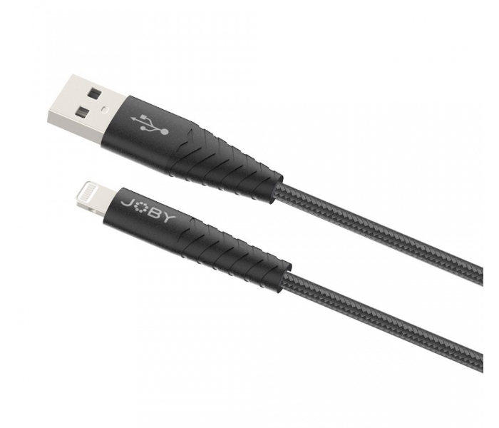 Joby JB01816-BWW 1.2m Charge and Sync Lightning Cable - Black - Zoom Image 2