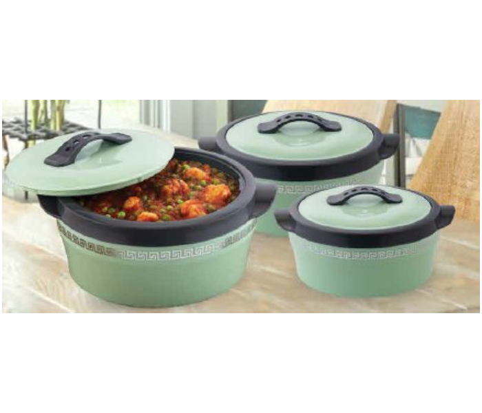 Dinex DN1000202 Florence Casserole 3 Pieces Set - Green - Zoom Image