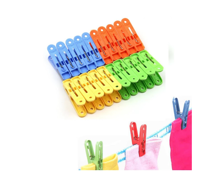 GTC 20 Pieces Plastic Clothes Pins - Zoom Image 1