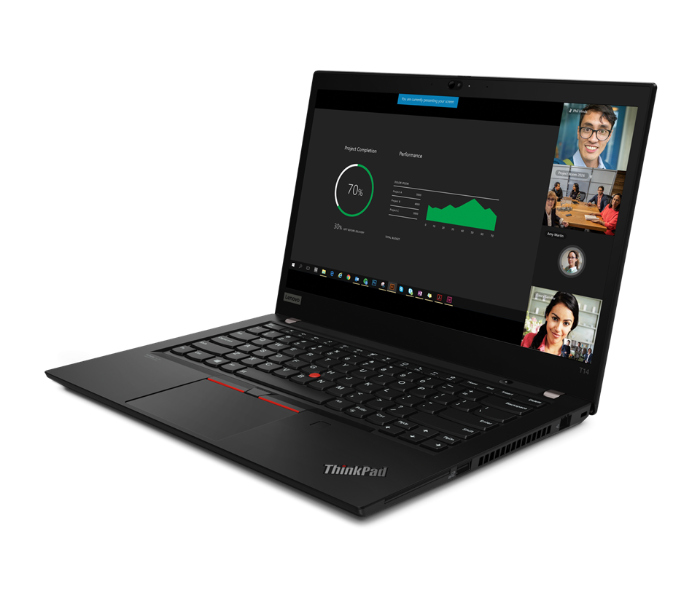 Lenovo 20W000RPAD ThinkPad T14 Gen2 14 Inch FHD Intel Core i5-1135G7 Processor 8GB DDR4 RAM 512GB SSD Integrated Intel Iris Xe Graphics  - Black - Zoom Image 6