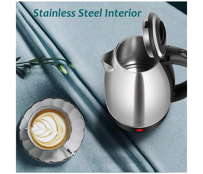 GTC Stainless Steel 2Litre Electric Kettle - Black and Silver - Zoom Image 5