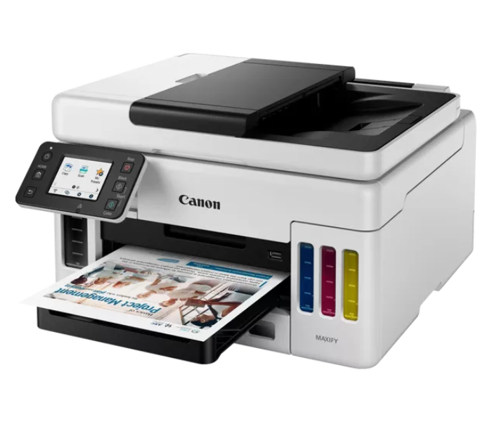 Canon Maxify GX6040 Megatank Printer - White - Zoom Image 2