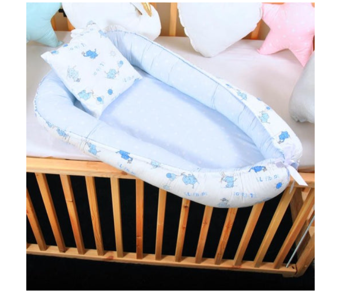 Baby Nest Pink Baby Crib The Bed Next To Mom - Blue - Zoom Image 1