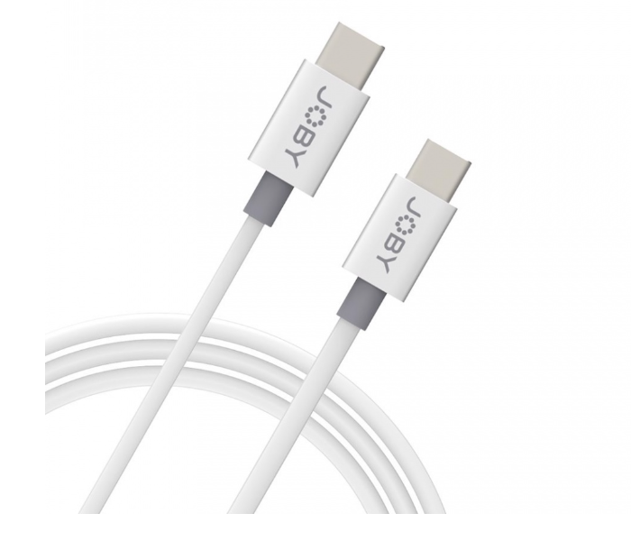 Joby JB01820-BWW 2m Charge and Sync PD Cable USB-C to USB-C - White - Zoom Image 1