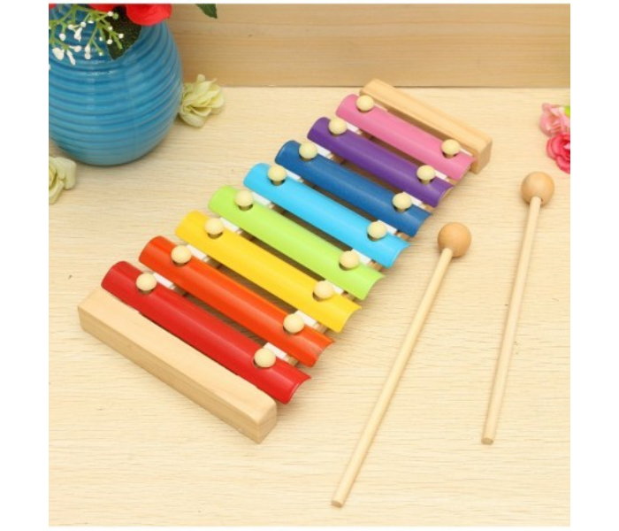 Classic World 40530 Wooden 8 Bar Xylophone Toy for Kids - Zoom Image 4