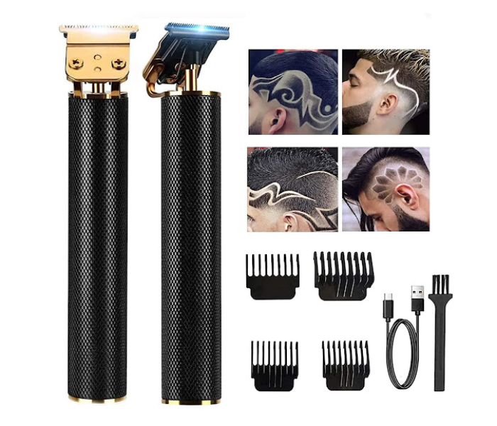 GTC Professional Rechargeable Hair Trimmer - Black - Zoom Image 1