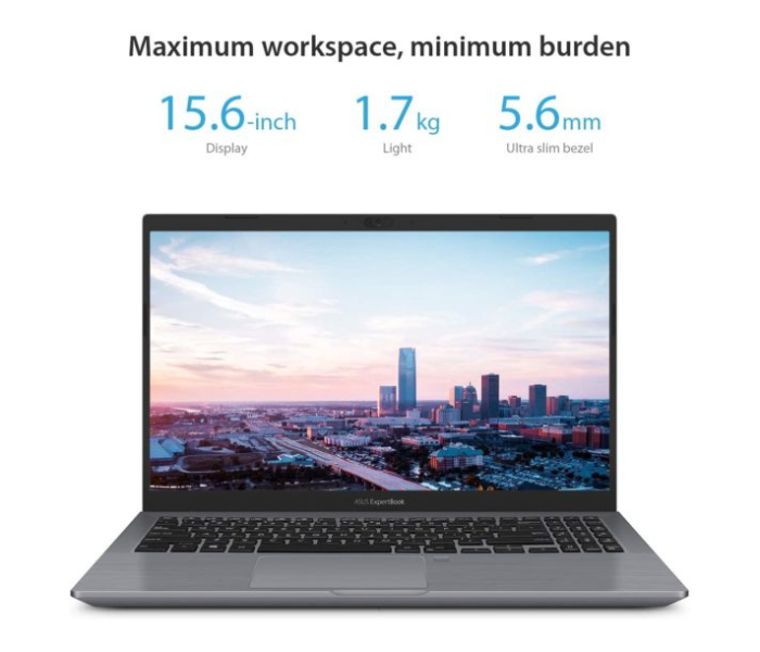 Asus P3540FA-BR1345R Pro 15.6 Inch FHD Intel Core i5 Processor 8GB DDR4 RAM 512GB SSD Intel UHD Graphics Windows 10 Pro - Silver - Zoom Image 4