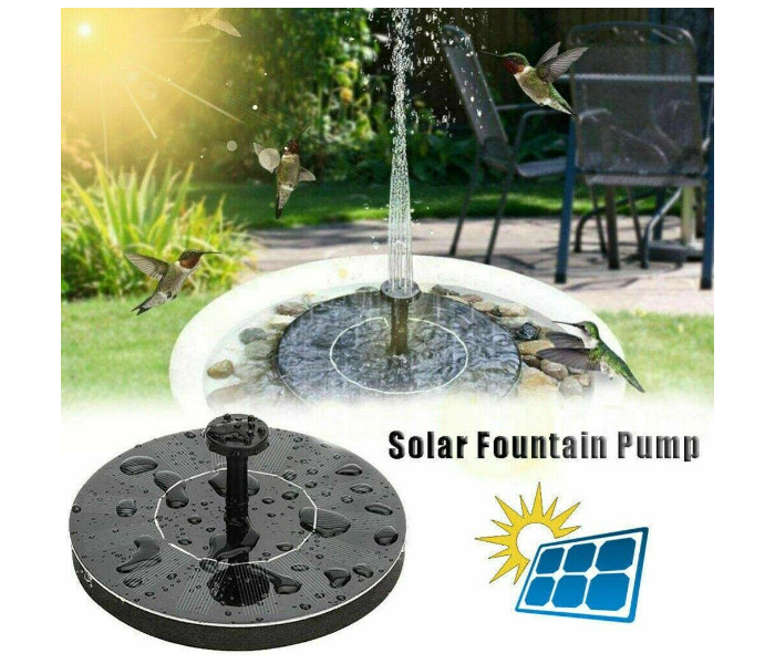 Galaxy Ocean Solar Powered Floating Water Pumps Water Fountain - Black - Zoom Image 4