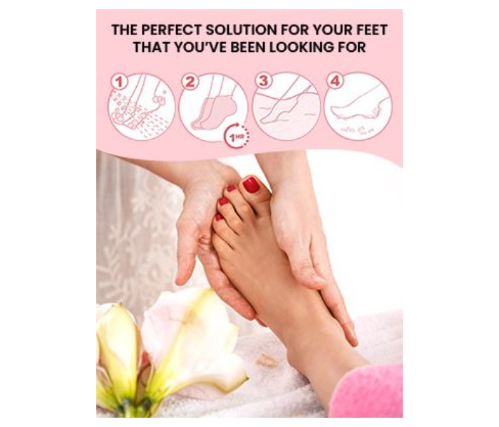 Natural Organic Foot Peel Mask Peeling Nourishing Exfoliating Foot Mask - Zoom Image 5