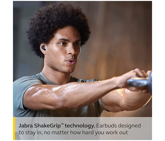 Jabra Elite 7 Active Waterproof Sports Bluetooth Truly Wireless in Ear Earbuds with Mic - Navy - Zoom Image 3