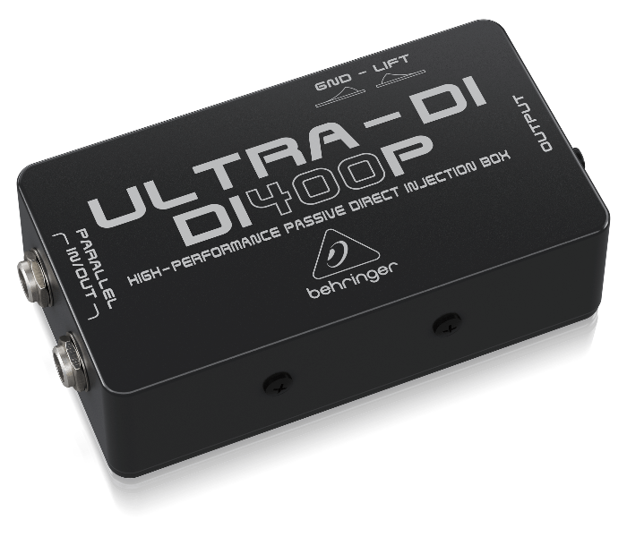 Behringer Ultra-DI DI400P Professional High-Performance Passive DI-Box - Black - Zoom Image 2