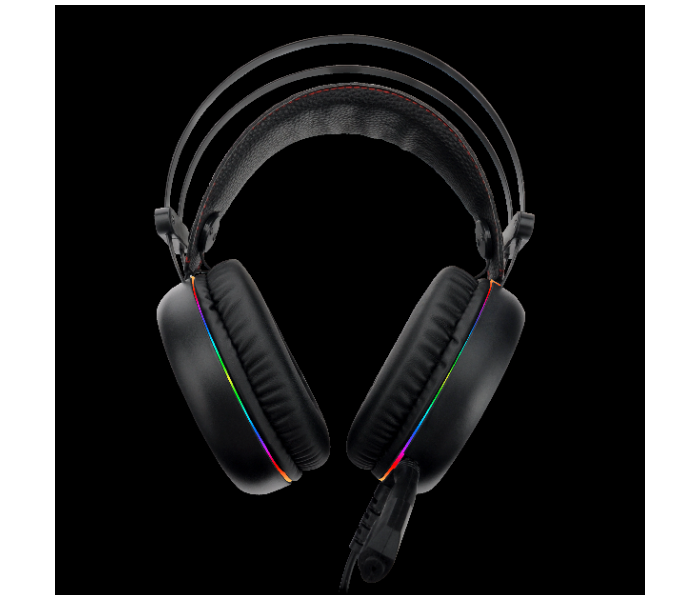 Dragon War G-HS-012 RGB Lighting Effect Gaming Headset - Black - Zoom Image 2