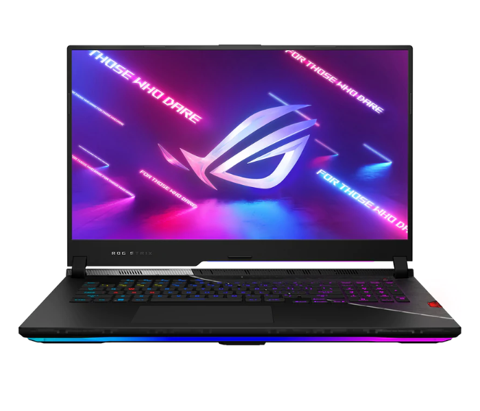 Asus G733ZW-LL119W ROG STRIX SCAR 17.3 Inch WQHD Intel Core i9 12900H Processor 32GB RAM 2TB SSD 8GB NVIDIA RTX 3070Ti Graphics Windows 11 Home - Black - Zoom Image 1