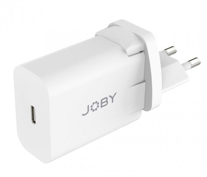 Joby JB01805-BWW Wall Charger USB-C PD 20W - White - Zoom Image 1