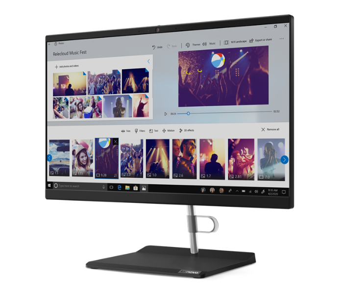 Lenovo 11FN000JAX V50a-22 AIO 21.5 Inch FHD Non-Touch 21.5 Inch FHD Intel Core i5-10400T Processor 8GB DDR4 RAM 256GB SSD Integrated Intel UHD Graphics 630 - Black - Zoom Image 7