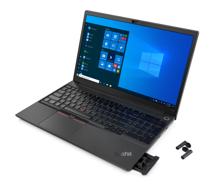 Lenovo 20TD002WAD ThinkPad E15 15.6 Inch FHD Intel Core i7-1165G7 Processor 8GB DDR4 RAM 512GB SSD 2GB NVIDIA GeForce MX450 GDDR5 Graphics Windows 10 Pro 64 - Black - Zoom Image 2