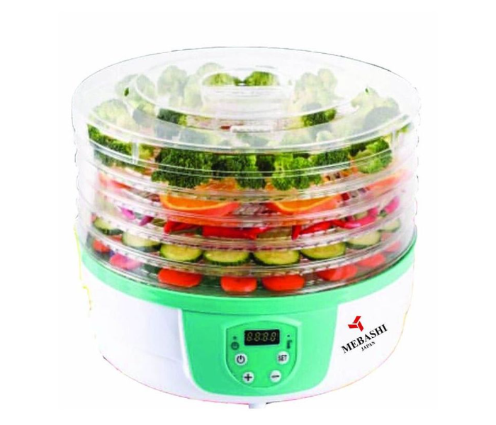 Mebashi ME-FOD8202P 250 Watts Rotatable Food Dehydrator - Green - Zoom Image