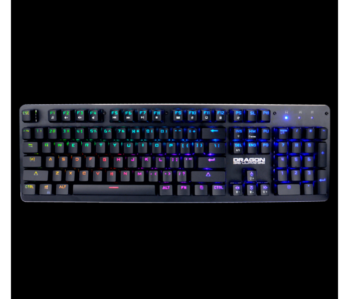 Dragon War GK-016 Gaming Mechanical keyboard With RGB illumination - Black - Zoom Image 3