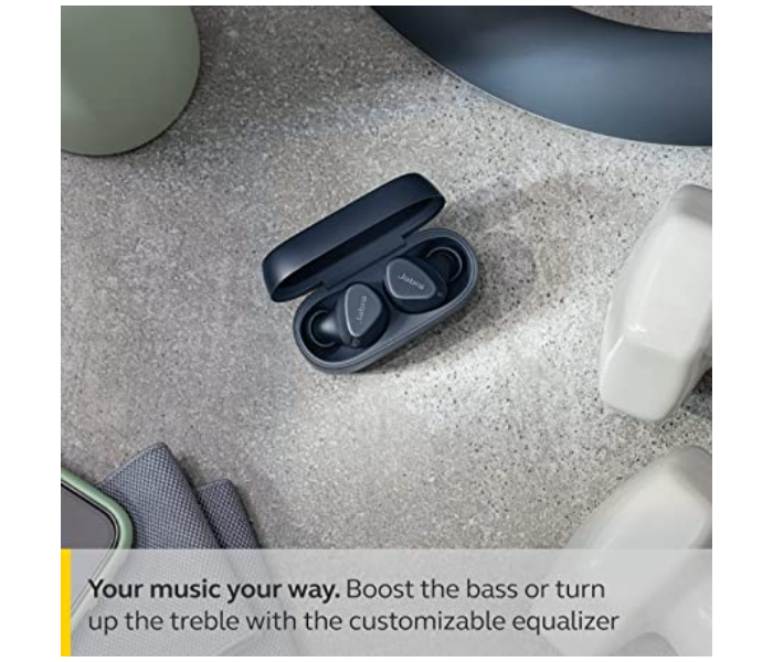 Jabra Elite 4 Active In-Ear Bluetooth Earbuds with Mic - Navy - Zoom Image 6