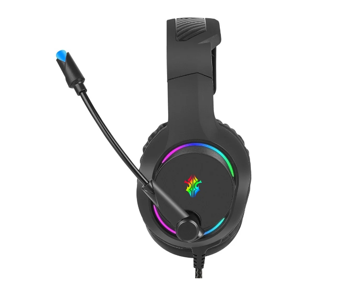 Xcell XL-TRIGGER Trigger 7.1 Virtual Surround Dynamic RGB Pro Gaming Headset -  Black and Blue - Zoom Image 2