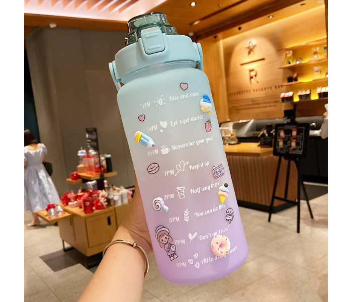 2L Flip-Top Water Bottle Lavender