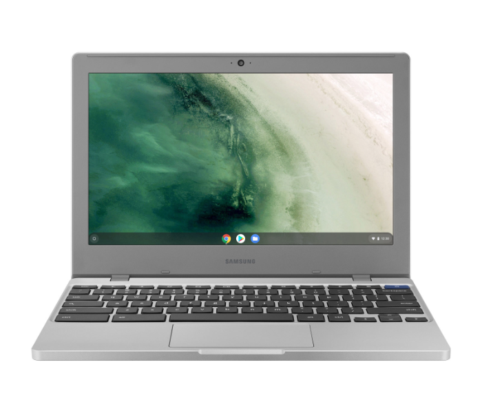 Samsung Chromebook 4 11.6 Inch Intel Celeron N4020 4GB RAM 32GB eMMC Intel UHD Graphics 600 Chrome OS - Platinum - Zoom Image 1