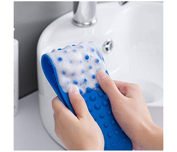 Magic Silicon Back Scrubber Bath Brush with Exfoliating Body Massage - Assorted Colors - Zoom Image 6