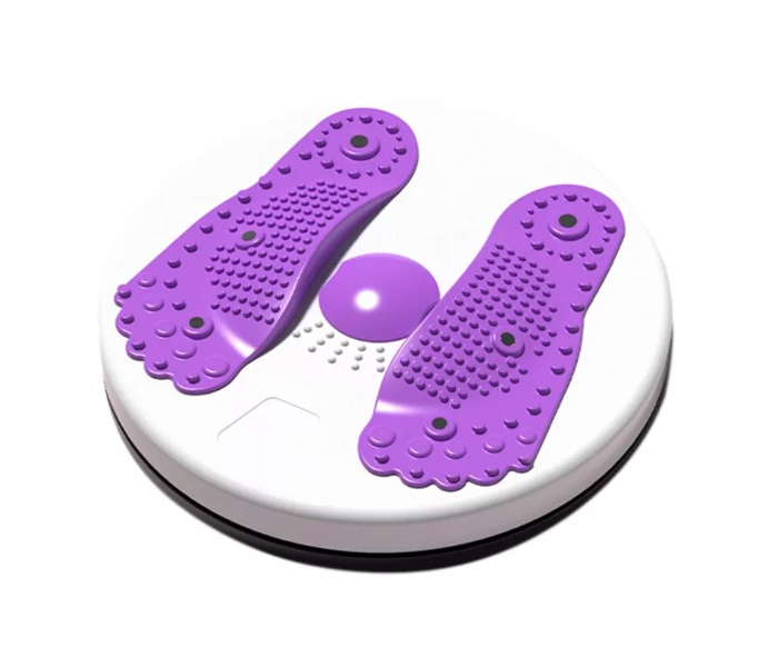 RMN Waist Twister Plate Mini Vibration Twisting Disc Board with 3D Magnets for Body Shaping Fitness Slimming Exercise Foot - Zoom Image 2