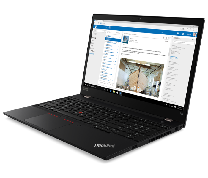 Lenovo 20W400H3AD ThinkPad T15 Gen2 15.6 Inch FHD Intel Core i7-1165G7 Processor 8GB DDR4 RAM 512GB SSD Integrated Intel Iris Xe Graphics Windows 10 Pro 64 - Black - Zoom Image 6