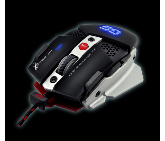 Dragon War G5 Gaming Mouse Warlord 4000 DPI - Black - Zoom Image 2