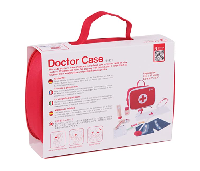 Classic World 54419 Doctor Case Role Play Toy for Kids - Zoom Image 4