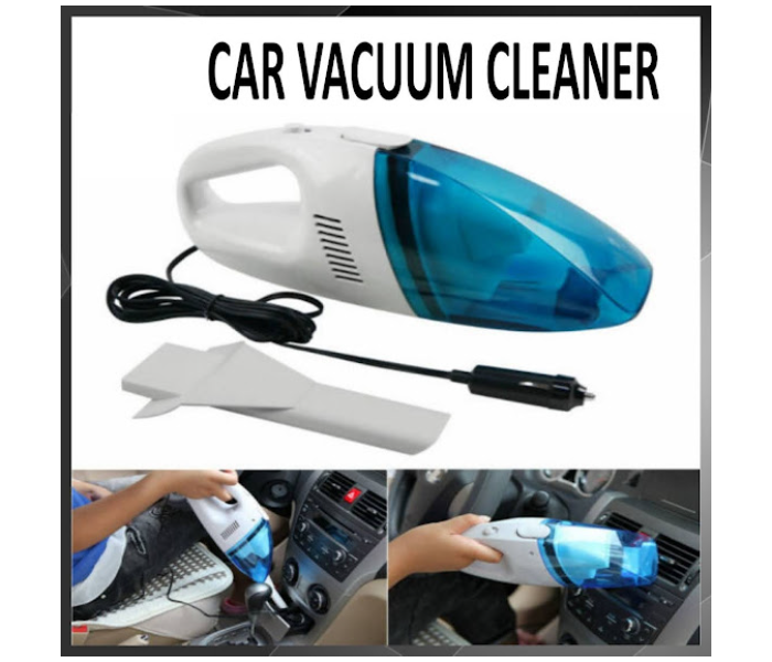 GTC Multi-purpose Portable Car Vacuum Cleaner - White and Blue - Zoom Image 4