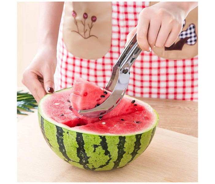 GTC 2 PCS Multipurpose Watermelon Slicer - Silver - Zoom Image 6