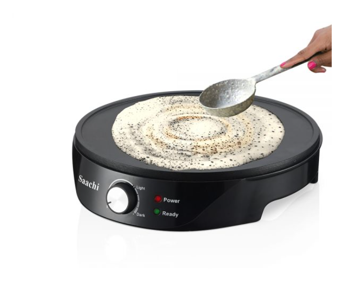 Saachi NL-CM-1863 1000Watts Crepe Maker - Black - Zoom Image 2