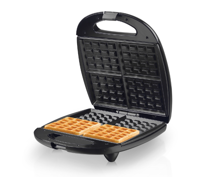 Saachi NL-WM-1562 4 Piece Waffles Maker With A Square Grid Design - Black - Zoom Image 1