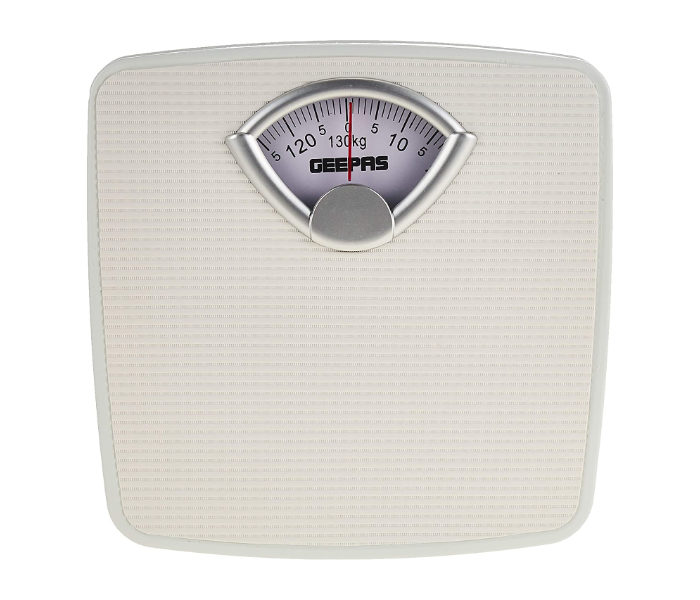 Geepas GBS4162N Mechanical Weighing Scale with Height and Weight Index - White - Zoom Image 2