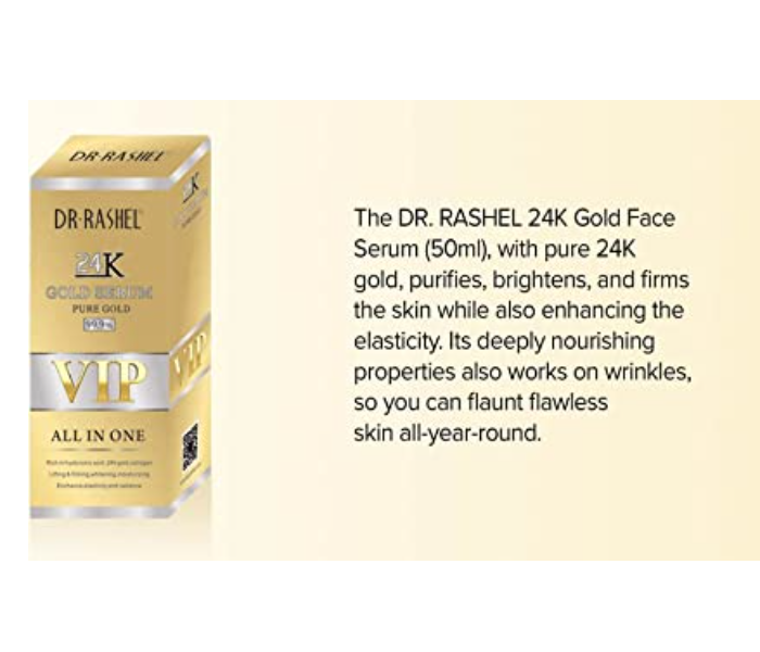 Dr. Rashel VIP 24k Gold Serum All In One for Glowing Skin - Zoom Image 7